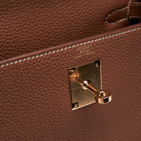 Hermes Gold Togo Leather Kelly 28