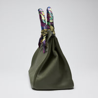 Hermes Green Canopee Clemence Leather Birkin 35