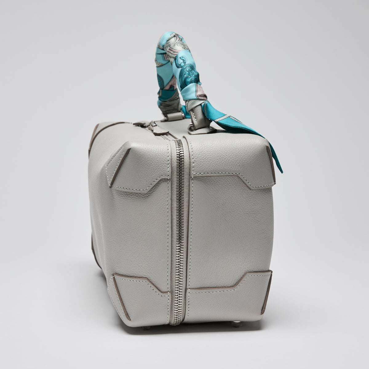 Hermes Grey Evercolour Leather Maxibox Bag 29