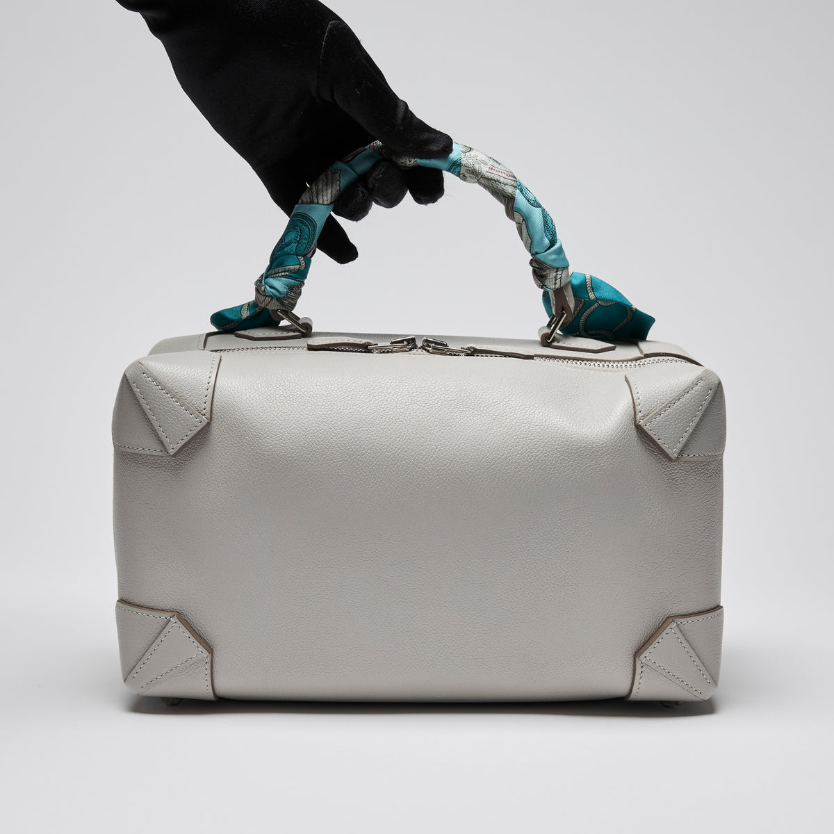 Hermes Grey Evercolour Leather Maxibox Bag 29