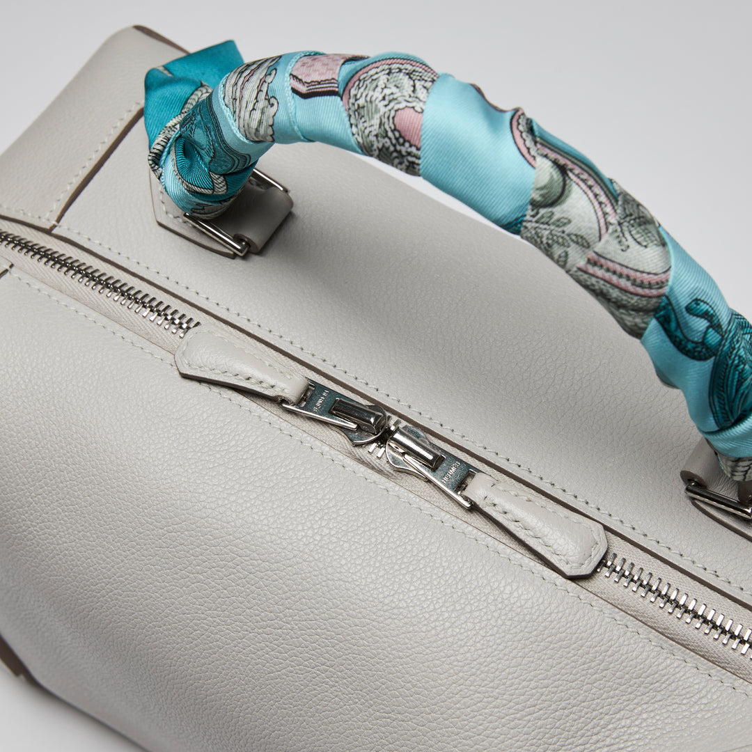 Hermes Grey Evercolour Leather Maxibox Bag 29