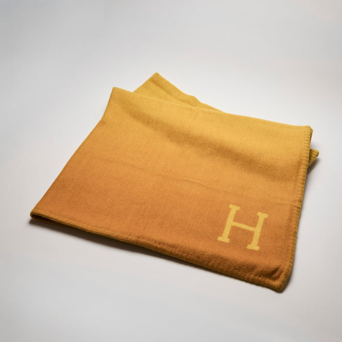 Hermès Soleil Yak Wool Yack'N'Dye Throw Blanket