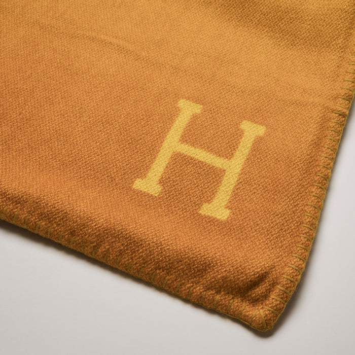 Hermès Soleil Yak Wool Yack'N'Dye Throw Blanket
