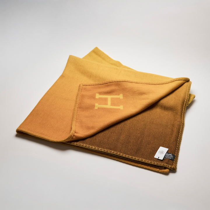 Hermès Soleil Yak Wool Yack'N'Dye Throw Blanket