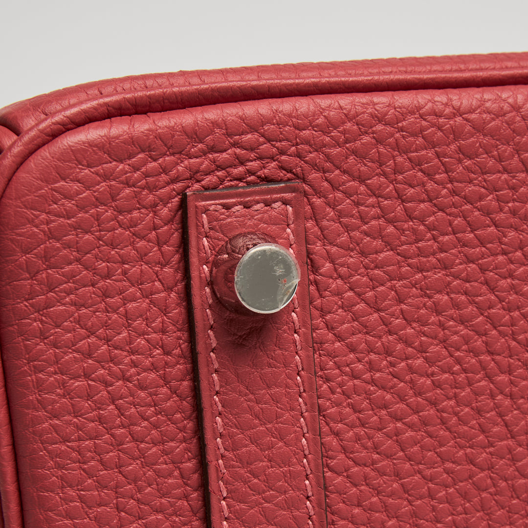 Hermes Red Togo Leather Birkin 30