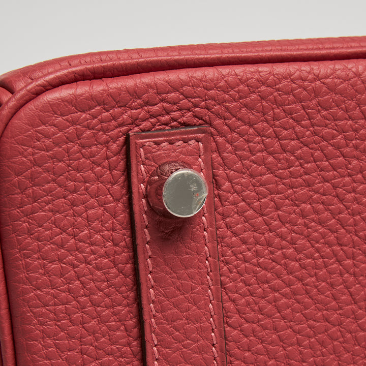 Hermes Red Togo Leather Birkin 30