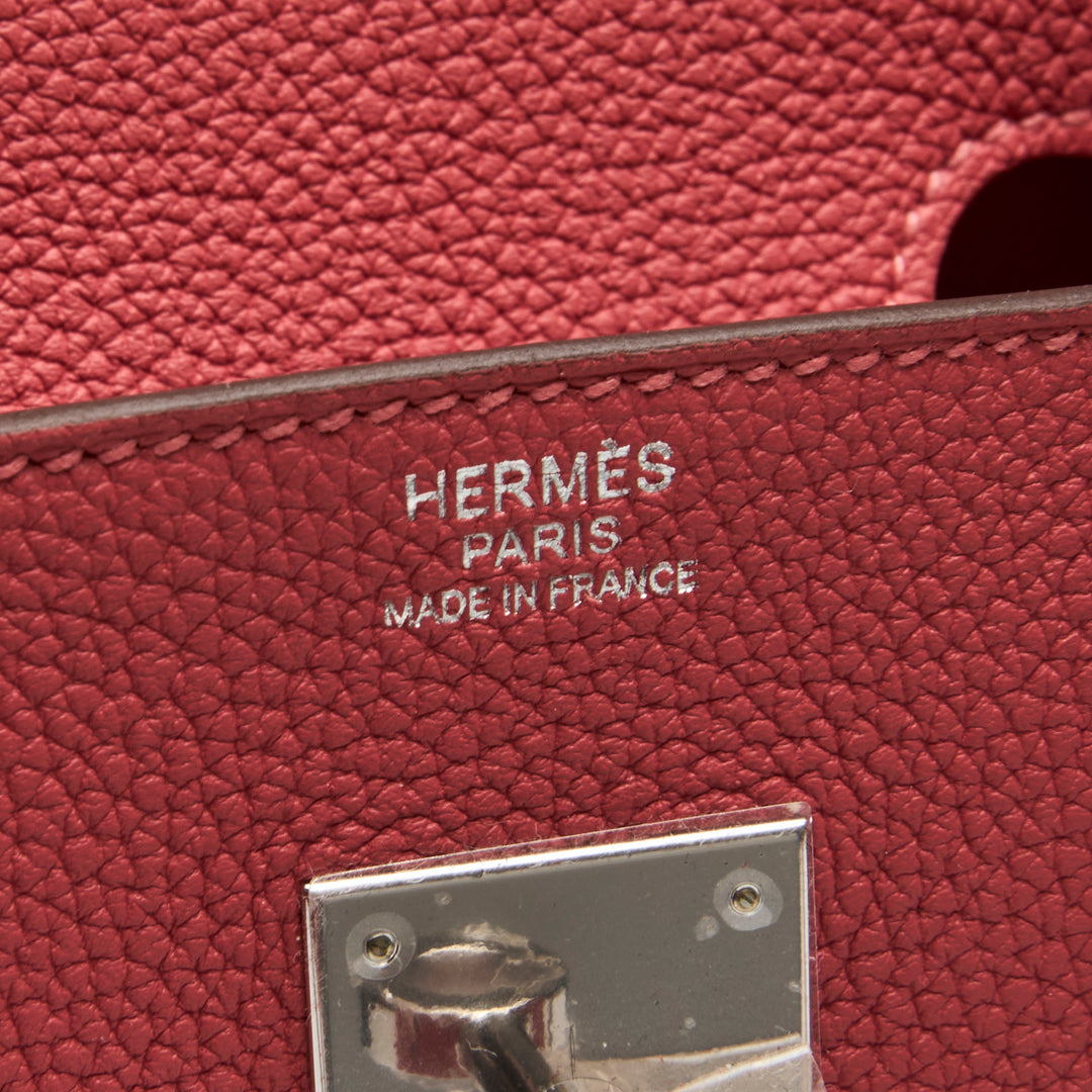 Hermes Red Togo Leather Birkin 30