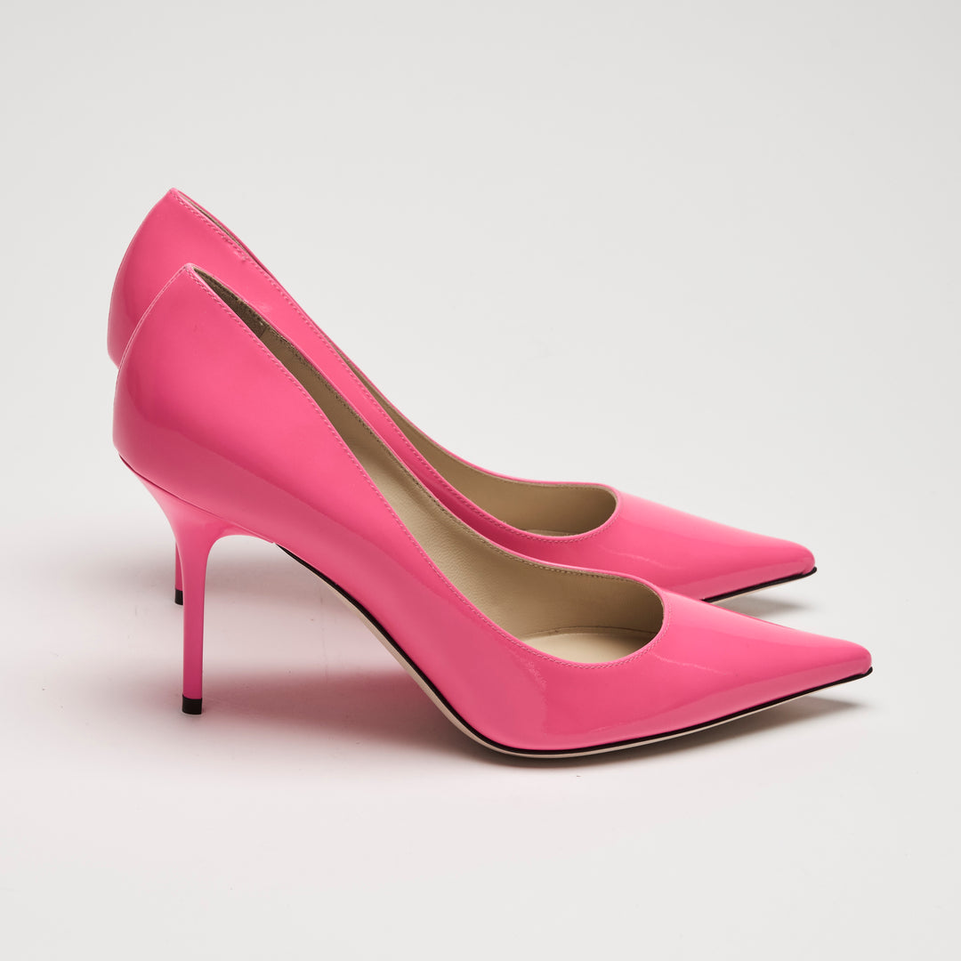 Jimmy Choo Pink Patent Leather Pumps Size 39.5