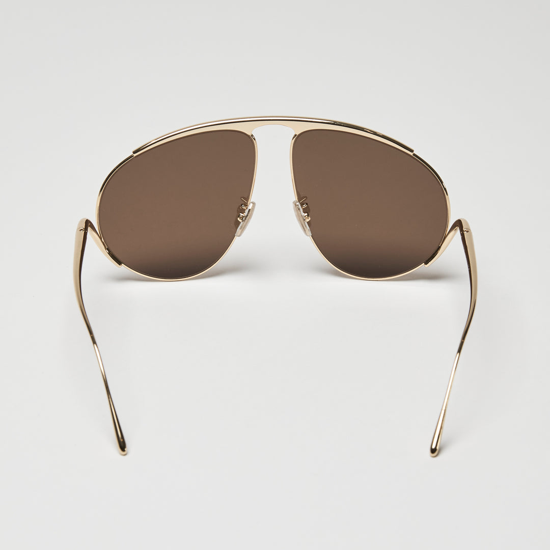 Loewe Gold Hilock Aviator Sunglasses