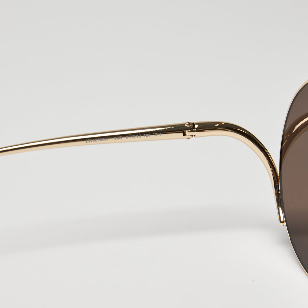 Loewe Gold Hilock Aviator Sunglasses