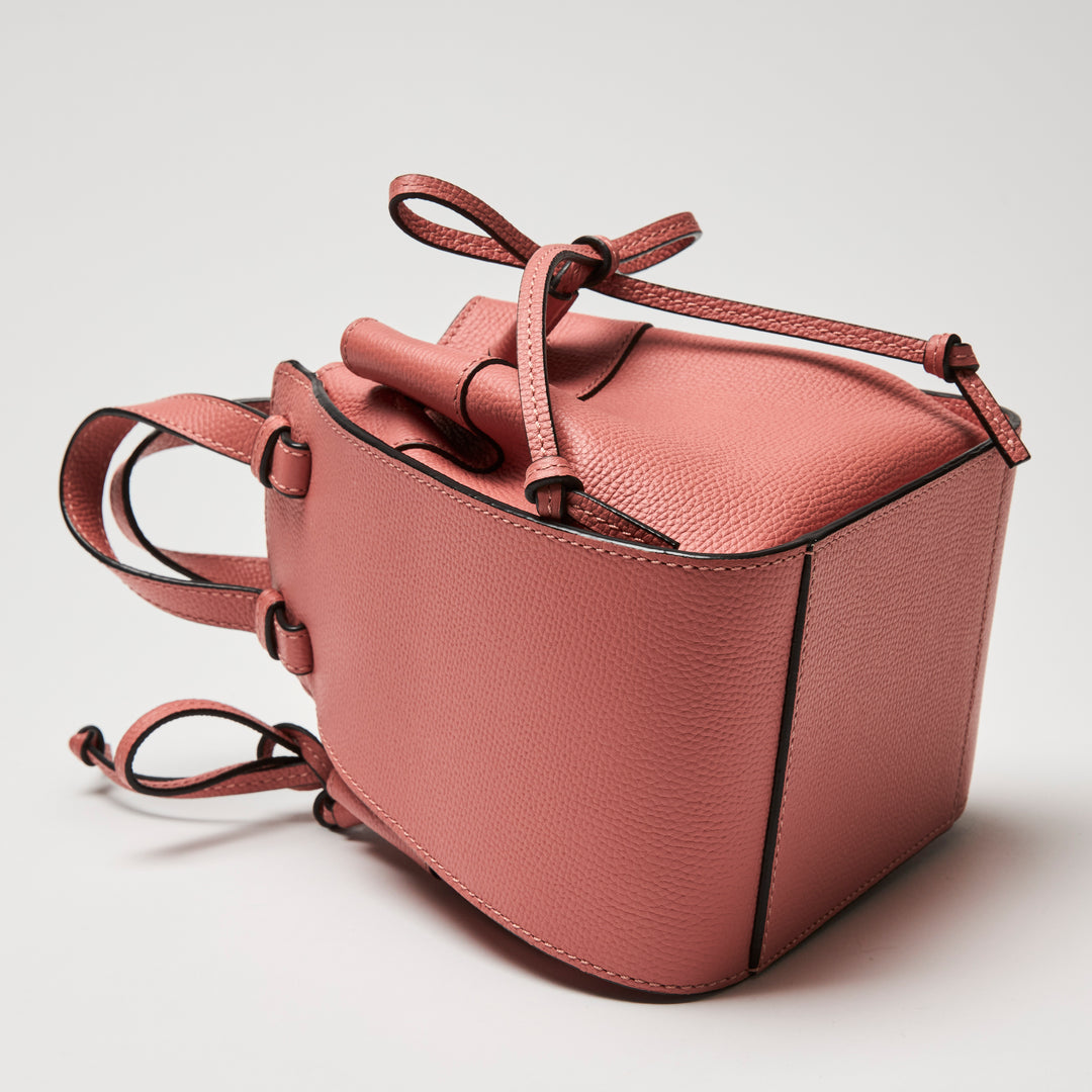 Loewe Blush Calfskin Leather Mini Hammock Bag