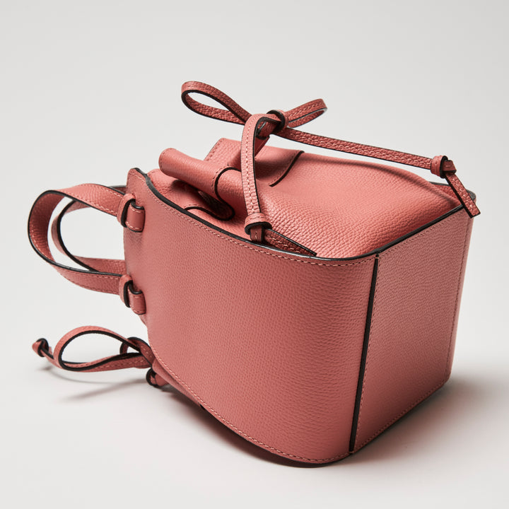 Loewe Blush Calfskin Leather Mini Hammock Bag