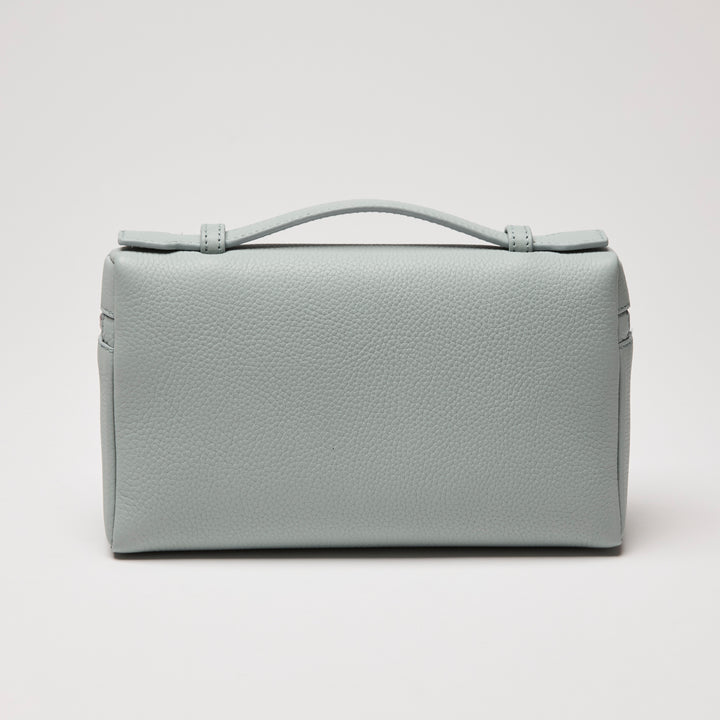 Loro Piana Light Blue Tender Calfskin Leather Extra Pocket L19 Crossbody Bag