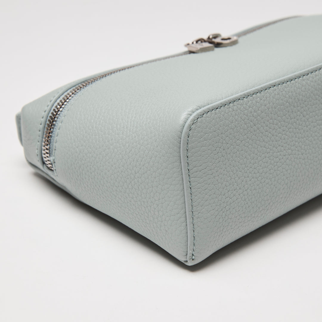 Loro Piana Light Blue Tender Calfskin Leather Extra Pocket L19 Crossbody Bag