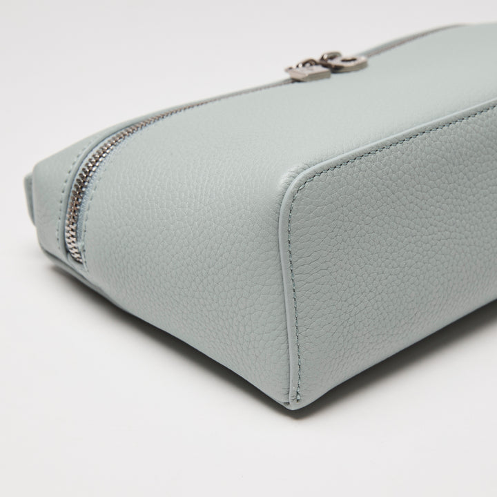 Loro Piana Light Blue Tender Calfskin Leather Extra Pocket L19 Crossbody Bag