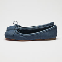 Christian Louboutin Blue Denim Mamadrague Ballet Flats Size 39.5