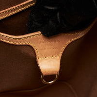 Pre-Loved Coated Canvas Monogram Round Shaped Zip Top Backpack.(stamp)