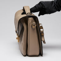 Louis Vuitton Turtledove Monogram Empriente Leather Pochette Metis Bag