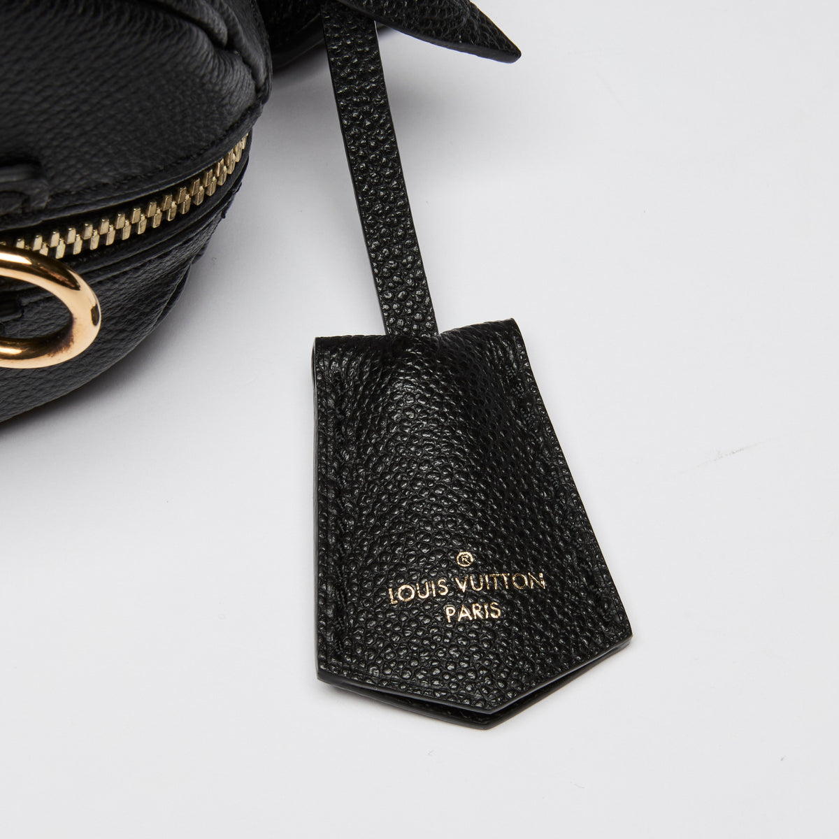 Louis Vuitton Black Monogram Empreinte Leather Speedy Bandoulière Hand Bag 20