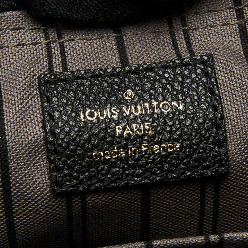 Louis Vuitton Black Monogram Empreinte Leather Speedy Bandoulière Hand Bag 20