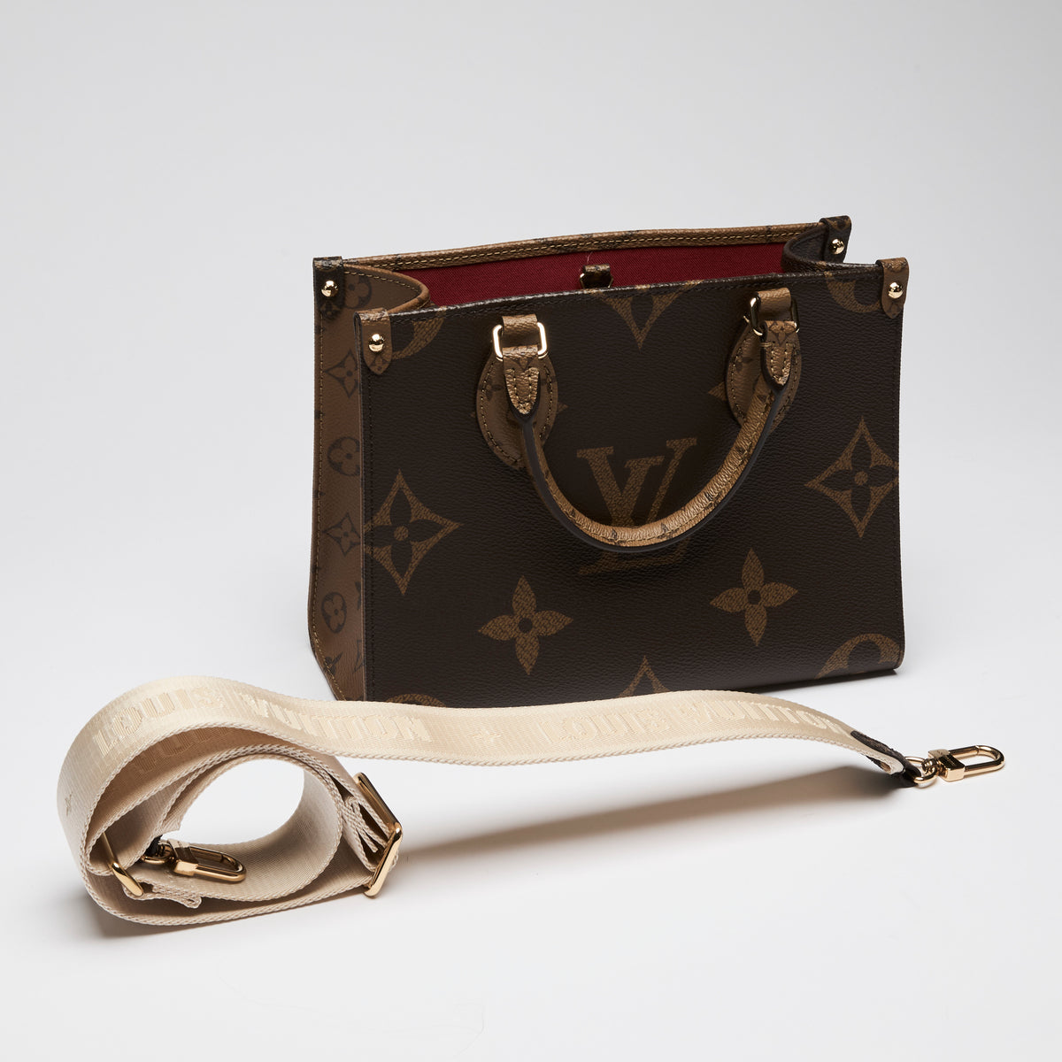 Louis Vuitton Reverse Monogram Canvas OnTheGo PM Shoulder Bag