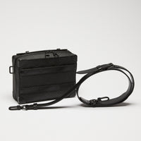 LV Black Monogram Taurillon Leather Handle Soft Trunk