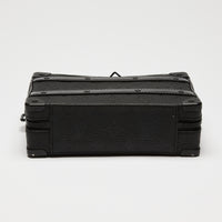 LV Black Monogram Taurillon Leather Handle Soft Trunk