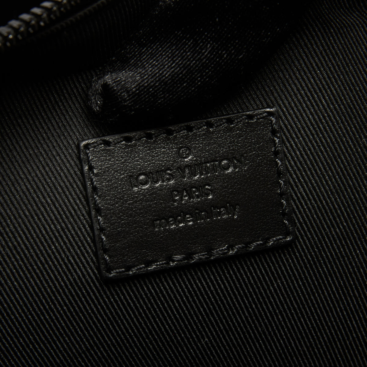 LV Black Monogram Taurillon Leather Handle Soft Trunk
