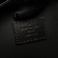 LV Black Monogram Taurillon Leather Handle Soft Trunk