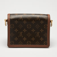 Louis Vuitton Brown Monogram Epi Grained Leather Mini Dauphine Flap Bag