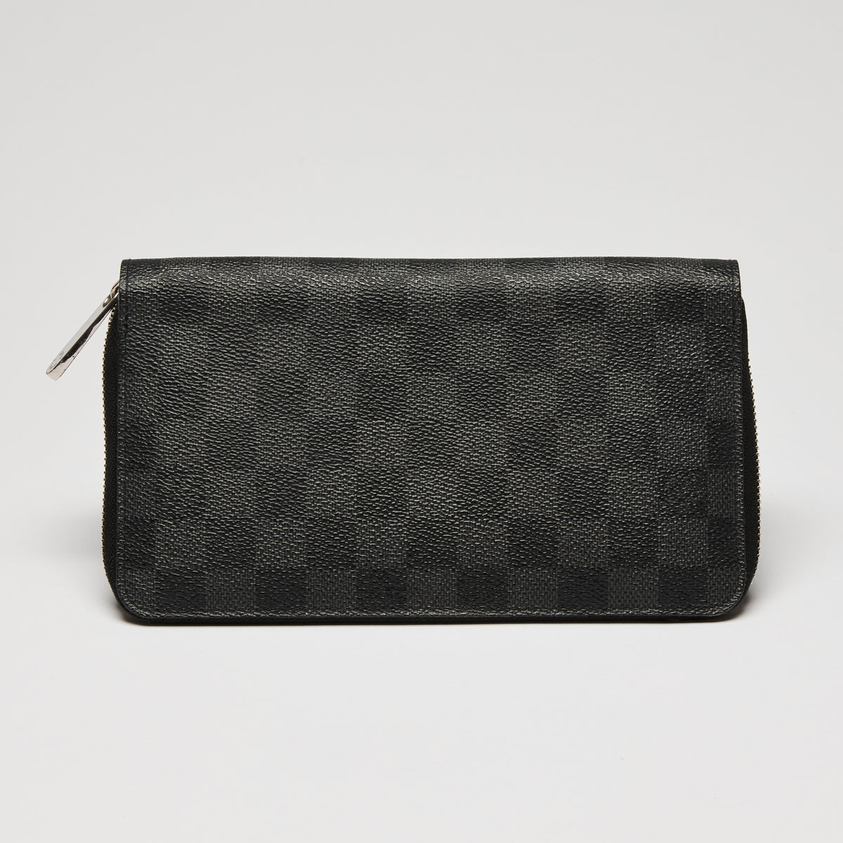Louis Vuitton Black Damier Graphite Canvas Zippy Wallet