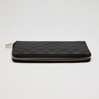 Louis Vuitton Black Damier Graphite Canvas Zippy Wallet
