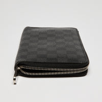 Louis Vuitton Black Damier Graphite Canvas Zippy Wallet