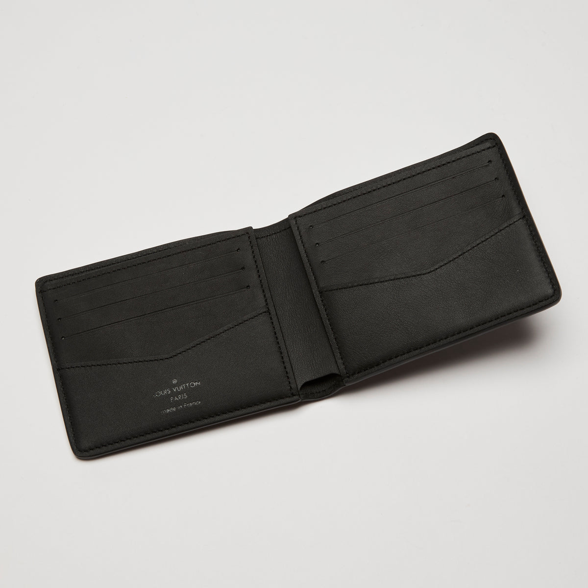 Louis Vuitton Black Damier Graphite Leather Bifold Wallet