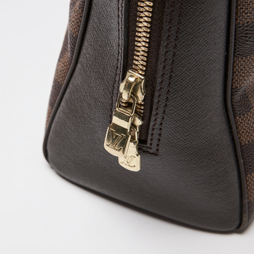 Louis Vuitton Damier Ebene Brera Top Handle Bag