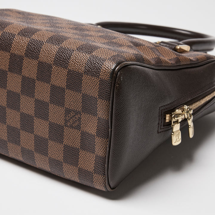 Louis Vuitton Damier Ebene Brera Top Handle Bag