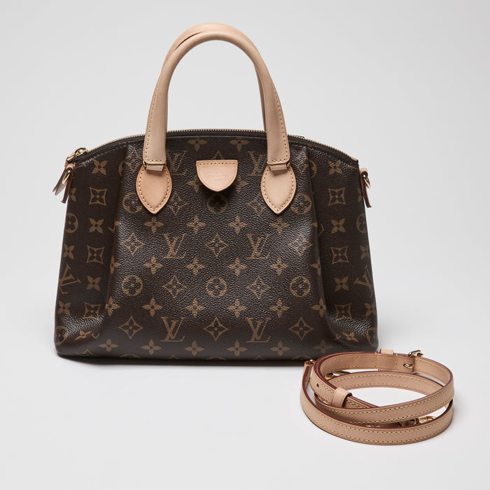 Louis Vuitton Brown Monogram Canvas Rivoli PM Handbag