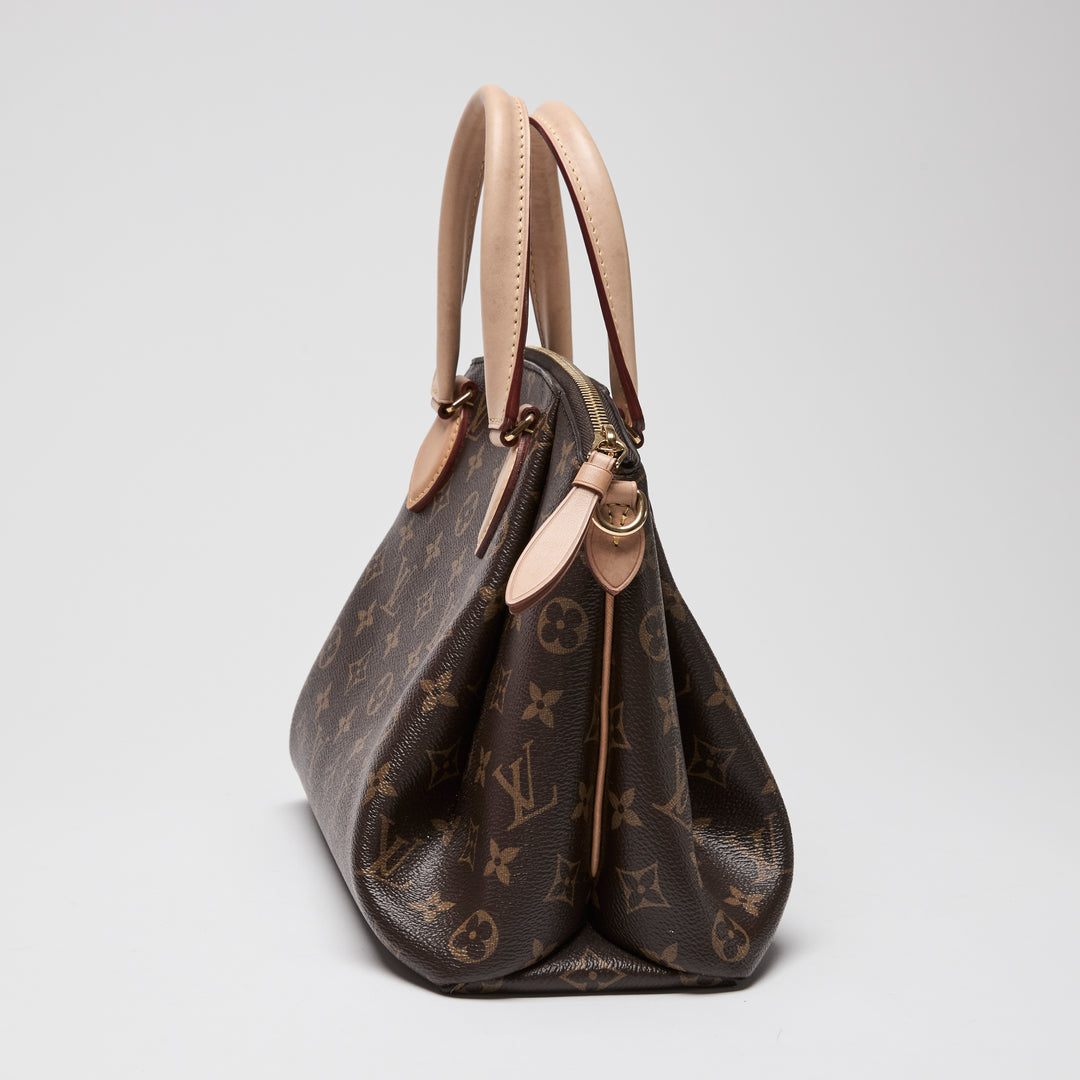 Louis Vuitton Brown Monogram Canvas Rivoli PM Handbag