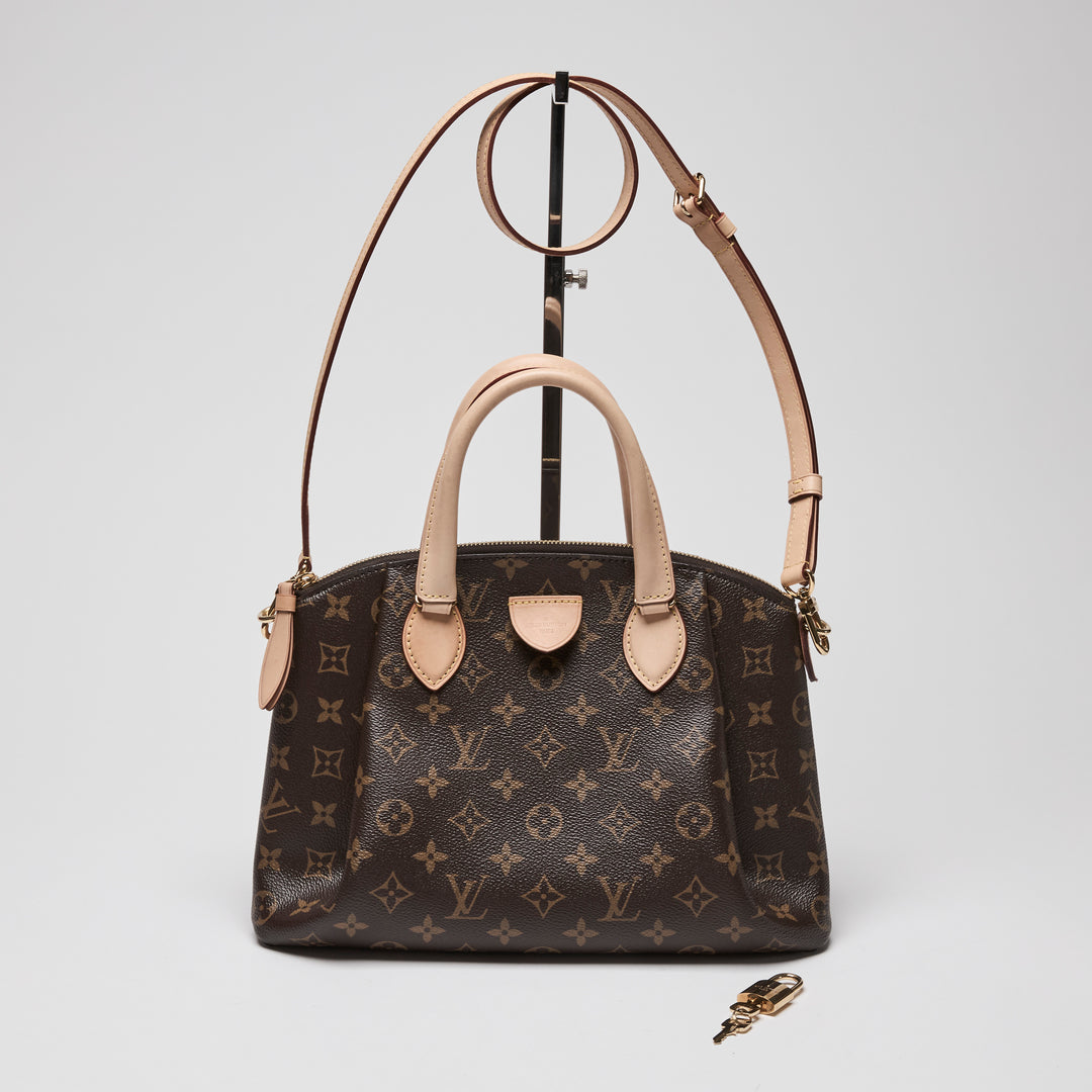 Louis Vuitton Brown Monogram Canvas Rivoli PM Handbag