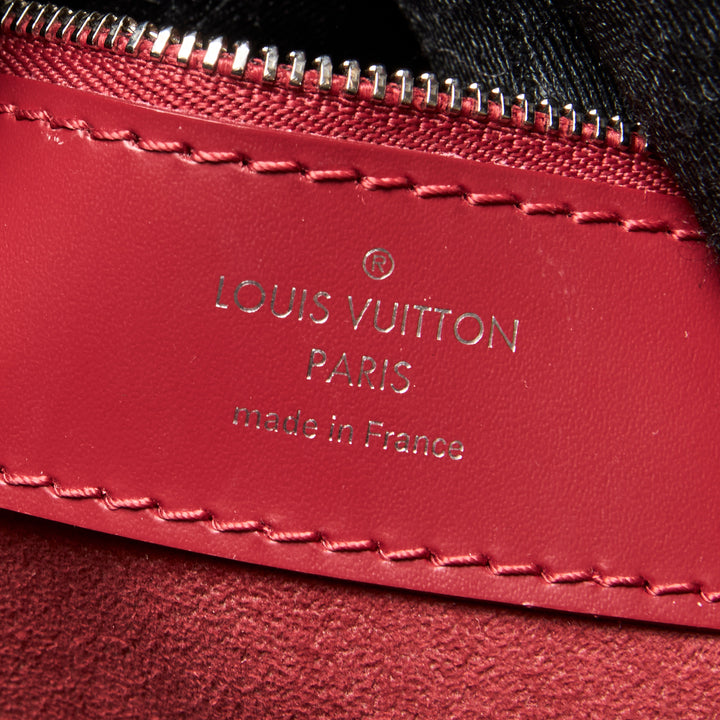 Louis Vuitton Red Epi Leather Sevigne PM Top Handle Bag
