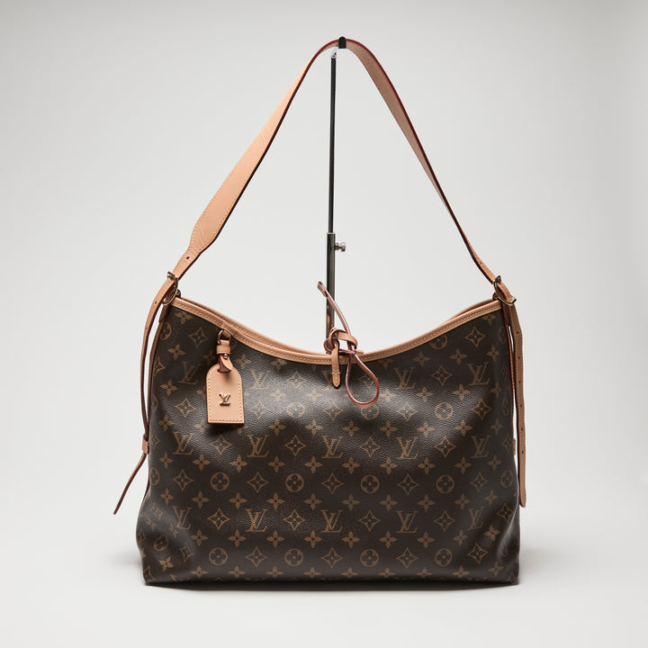 Louis Vuitton Brown Monogram Canvas CarryAll MM Tote Bag