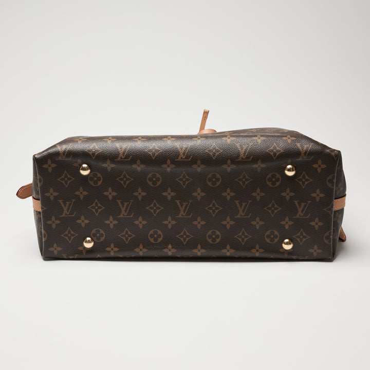 Louis Vuitton Brown Monogram Canvas CarryAll MM Tote Bag