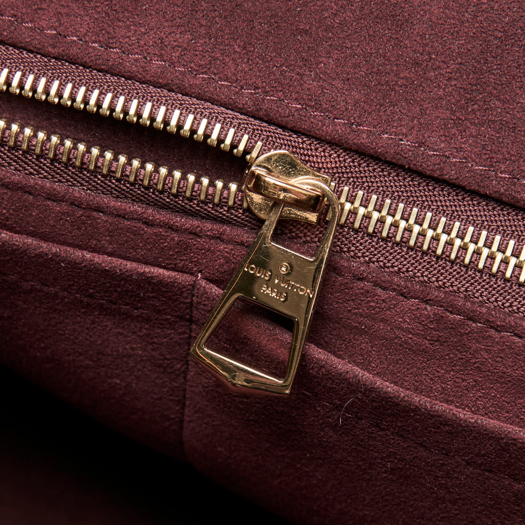 Louis Vuitton Brown Monogram Canvas CarryAll MM Tote Bag