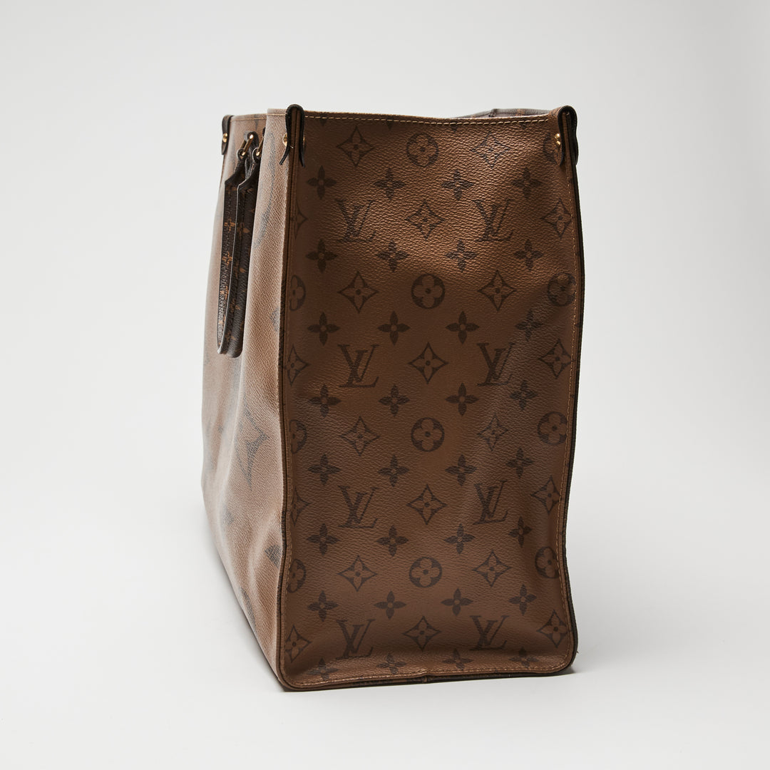 Louis Vuitton Brown Monogram Canvas OnTheGo GM Tote