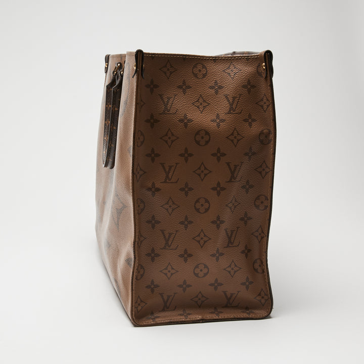 Louis Vuitton Brown Monogram Canvas OnTheGo GM Tote
