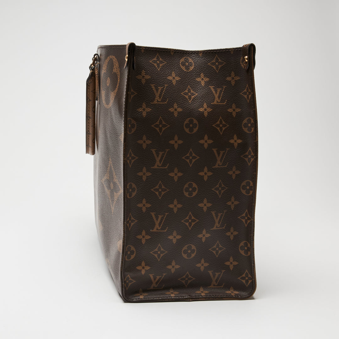 Louis Vuitton Brown Monogram Canvas OnTheGo GM Tote