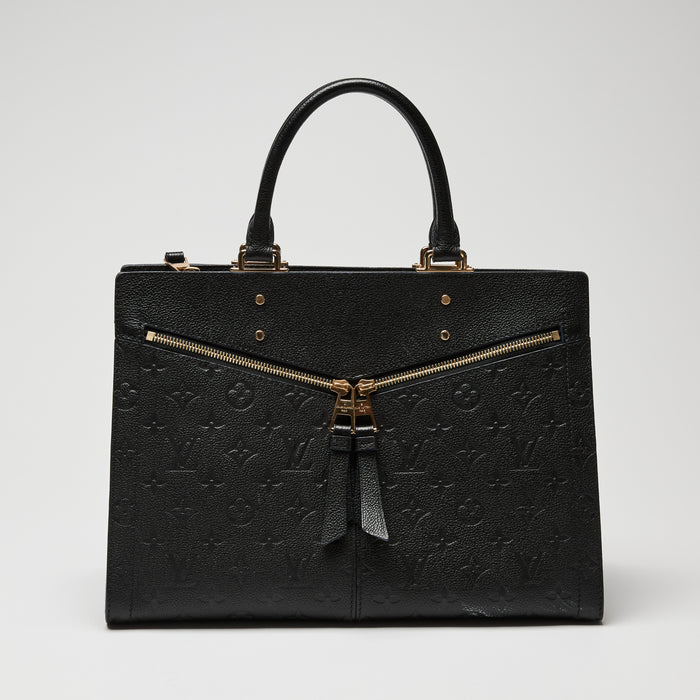 Louis Vuitton Black Empreinte Monogram Leather Sully MM Tote