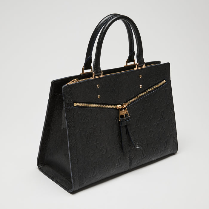 Louis Vuitton Black Empreinte Monogram Leather Sully MM Tote