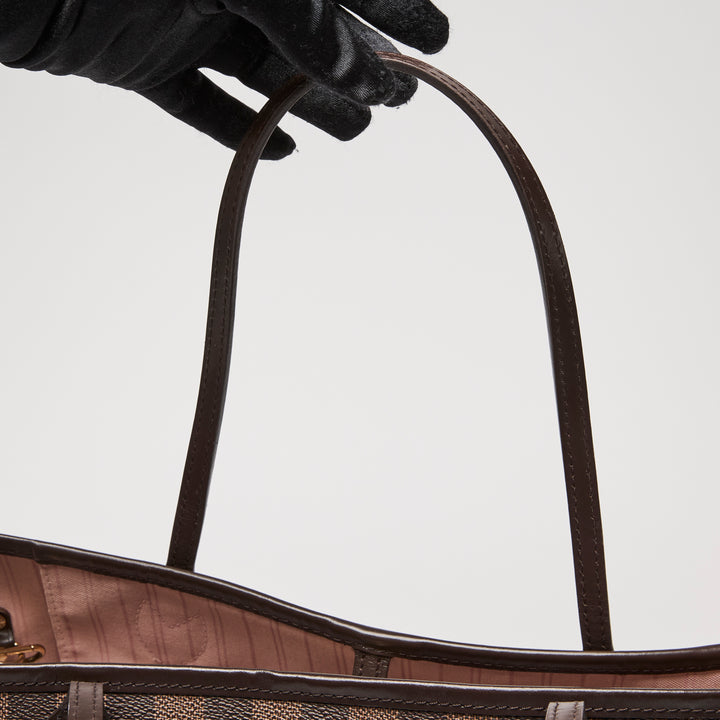 Louis Vuitton Damier Ebene Neverfull MM Handbag