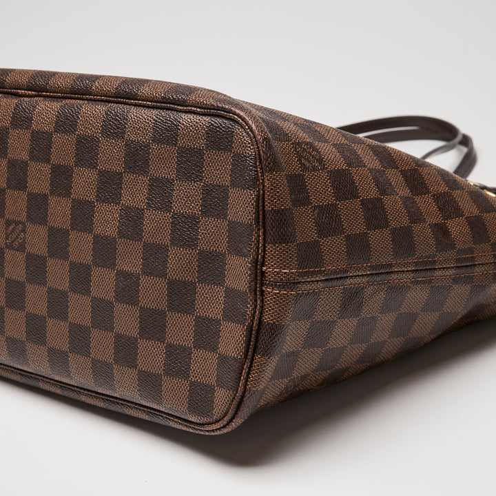 Louis Vuitton Damier Ebene Neverfull MM Handbag